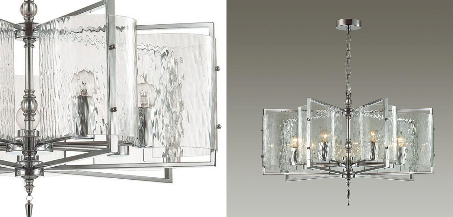 Люстра Karissa Chrome Chandelier 65 Люстра Karissa Chrome Chandelier 65 - Loft-Concept в Рязани