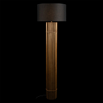 Торшер с металлическим золотым трубчатым основанием Fulgurite варинант исполнения - 3 | Loft Concept в Рязани