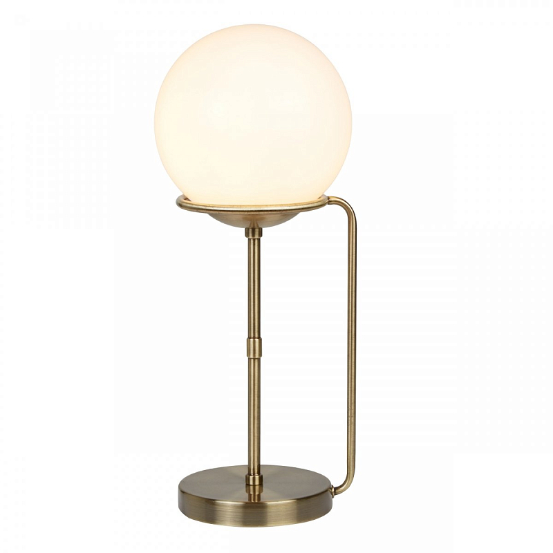Настольная лампа Melissa Table Lamp Латунь Молочный Настольная лампа Melissa Table Lamp Латунь Молочный в Рязани | Loft Concept