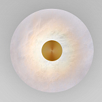 Бра светодиодный с мраморным рассеивателем латунь варинант исполнения - 1 | Loft Concept в Рязани