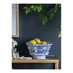 Чаша белая с синим цветочным узором Chino Dishes варинант исполнения - 4 | Loft Concept в Рязани