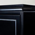 Черный комод в стиле арт-деко Luciano варинант исполнения - 5 | Loft Concept в Рязани