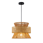 Подвесной светильник с абажуром из натуральных материалов Light Inside the Cell варинант исполнения - 2 | Loft Concept в Рязани