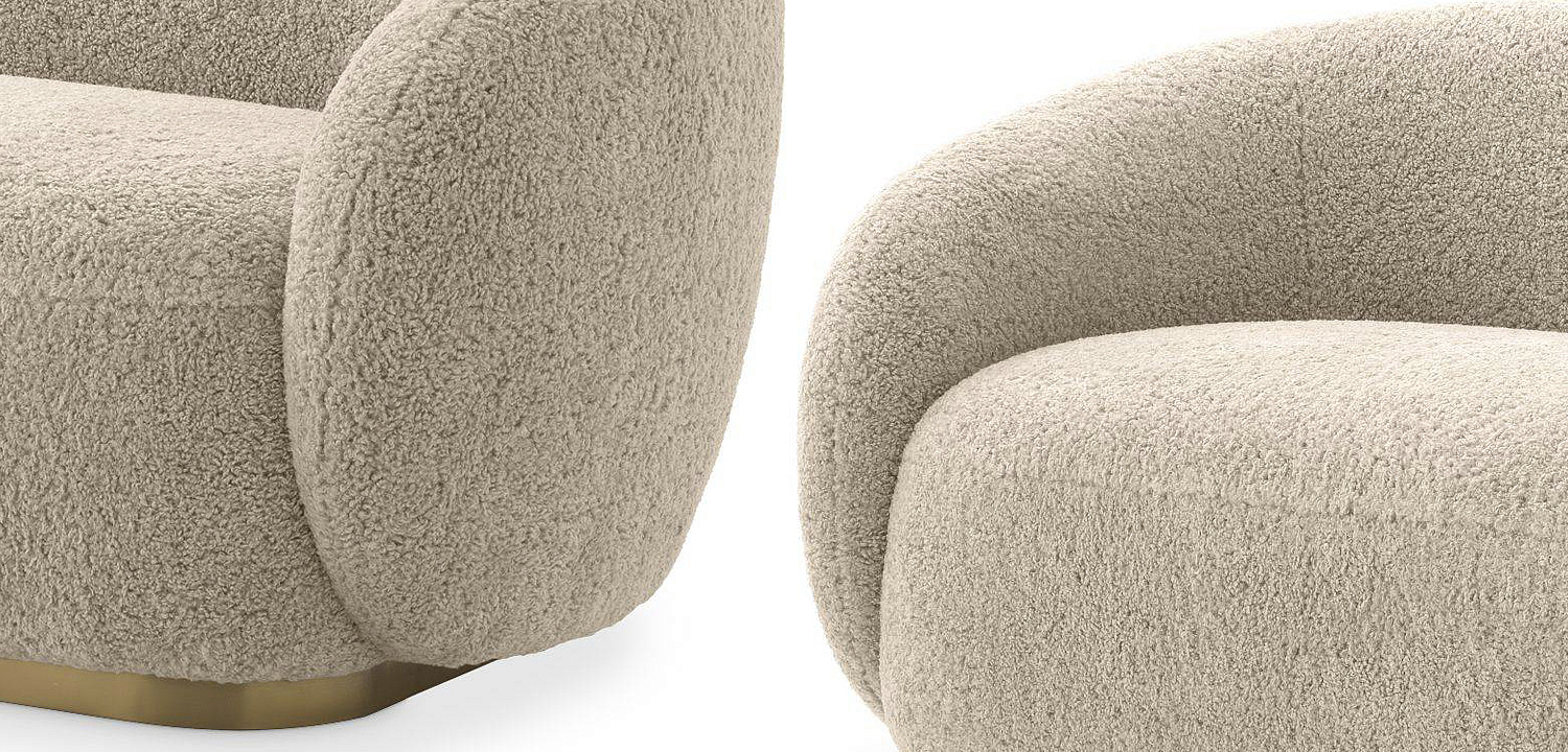 Диван Eichholtz Sofa Brice Sand Диван Eichholtz Sofa Brice Sand - Loft-Concept в Рязани