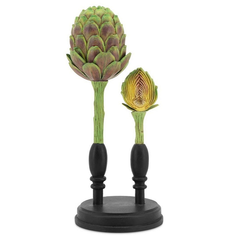 Статуэтка Artichoke Черный Зеленый Статуэтка Artichoke Черный Зеленый в Рязани | Loft Concept