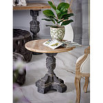 Столик кофейный с резным античным узором Antique Engraving варинант исполнения - 7 | Loft Concept в Рязани