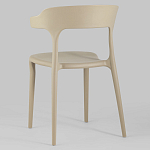 Бежевый стул из прочного PP-пластика JORIS варинант исполнения - 5 | Loft Concept в Рязани