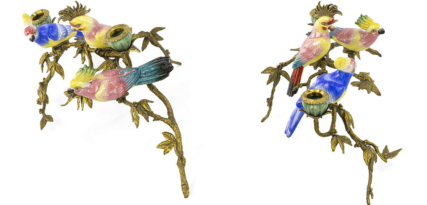 Подсвечник Birds On A Branch Eden Garden Подсвечник Birds On A Branch Eden Garden - Loft-Concept в Рязани