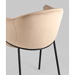 Стул Brace велюр капучино варинант исполнения - 3 | Loft Concept в Рязани