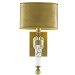 Бра с овальным абажуром на прозрачном основании Masculinity варинант исполнения - 2 | Loft Concept в Рязани