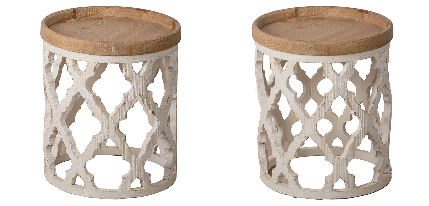 Приставной стол Panfilu Wooden Side Table Приставной стол Panfilu Wooden Side Table - Loft-Concept в Рязани