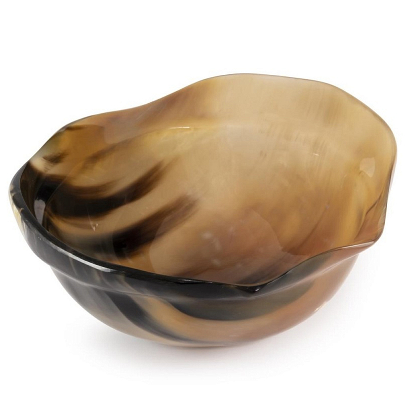 Салатник Bowl Salad Horn Коричневый Салатник Bowl Salad Horn Коричневый в Рязани | Loft Concept