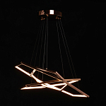 Люстра с 3-мя подвесами в виде шестиугольников Hexagon Horizontal варинант исполнения - 3 | Loft Concept в Рязани