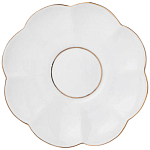 Чайный сервиз из фарфора со стразами на 6 персон 15 предметов Shine Porcelain варинант исполнения - 4 | Loft Concept в Рязани