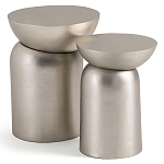 Приставной стол из алюминиевого сплава Meskill Side Table варинант исполнения - 7 | Loft Concept в Рязани