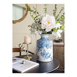 Ваза с мотивами цветущего сада с попугаями Vase Inspired by Nature варинант исполнения - 5 | Loft Concept в Рязани