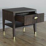 Прикроватная тумбочка с ящиком Elsa Dreams Walnut варинант исполнения - 2 | Loft Concept в Рязани