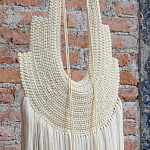 Аксессуар настенный в Эко стиле Белый wall decor White dress варинант исполнения - 1 | Loft Concept в Рязани