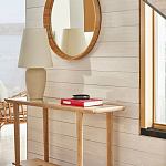 Зеркало круглое в раме из ротанга Wickerwork варинант исполнения - 5 | Loft Concept в Рязани