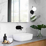 Бра с шарообразным плафоном и зеркальным круглым элементом Lunar Echo варинант исполнения - 2 | Loft Concept в Рязани