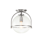 Потолочный светильник с прозрачным стеклянным шаром с эффектом пузырьков Hinkley варинант исполнения - 7 | Loft Concept в Рязани