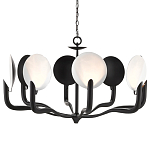 Люстра с плафонами в виде черно-белых дисков Ideal Shade Combination варинант исполнения - 4 | Loft Concept в Рязани