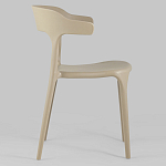 Бежевый стул из прочного PP-пластика JORIS варинант исполнения - 2 | Loft Concept в Рязани