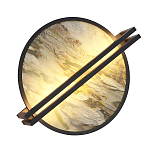 Бра круглое Sun Lighting 1 варинант исполнения - 1 | Loft Concept в Рязани