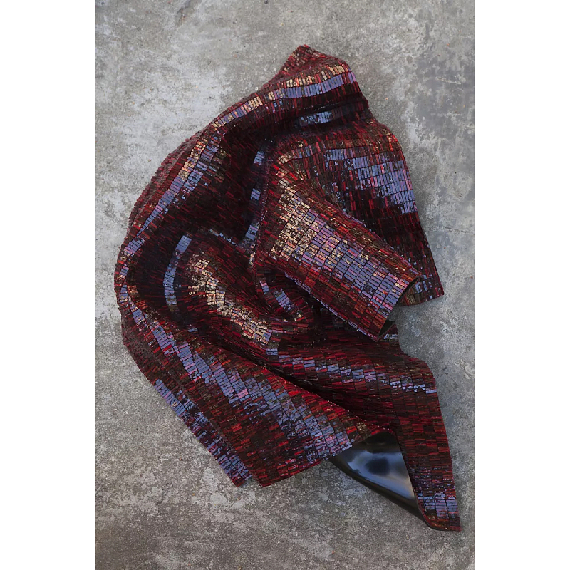 Панно «Drop» Бордовый в Рязани | Loft Concept 