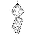 Подвесной светильник из металла Figured Beam варинант исполнения - 1 | Loft Concept в Рязани