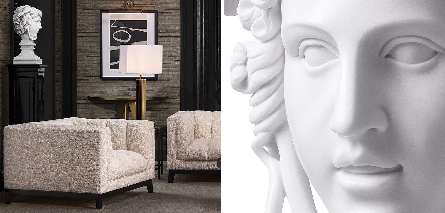 Декоративная скульптура Eichholtz Sculpture Medusa Декоративная скульптура Eichholtz Sculpture Medusa - Loft-Concept в Рязани