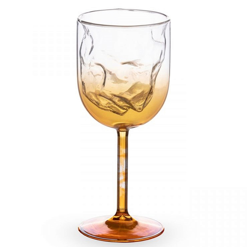 Бокал Seletti Meteorite Wine Янтарный Бокал Seletti Meteorite Wine Янтарный в Рязани | Loft Concept