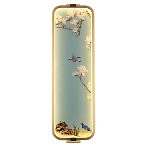 Бра Birds Oriental Scenes Wall Lamp