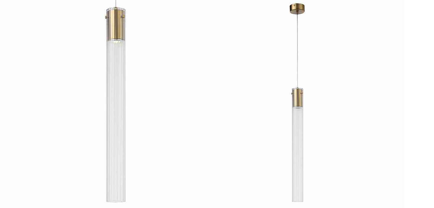 Подвесной светильник Jenae Glass Tube 65 Подвесной светильник Jenae Glass Tube 65 - Loft-Concept в Рязани