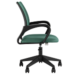 Офисное кресло с основанием из черного пластика Desk chairs Green варинант исполнения - 3 | Loft Concept в Рязани