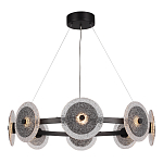 Люстра с плафонами из фактурного двойного стекла Heterochromia варинант исполнения - 4 | Loft Concept в Рязани