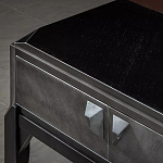 Консоль прямоугольная серая с 4-мя выдвижными ящиками Grany варинант исполнения - 5 | Loft Concept в Рязани