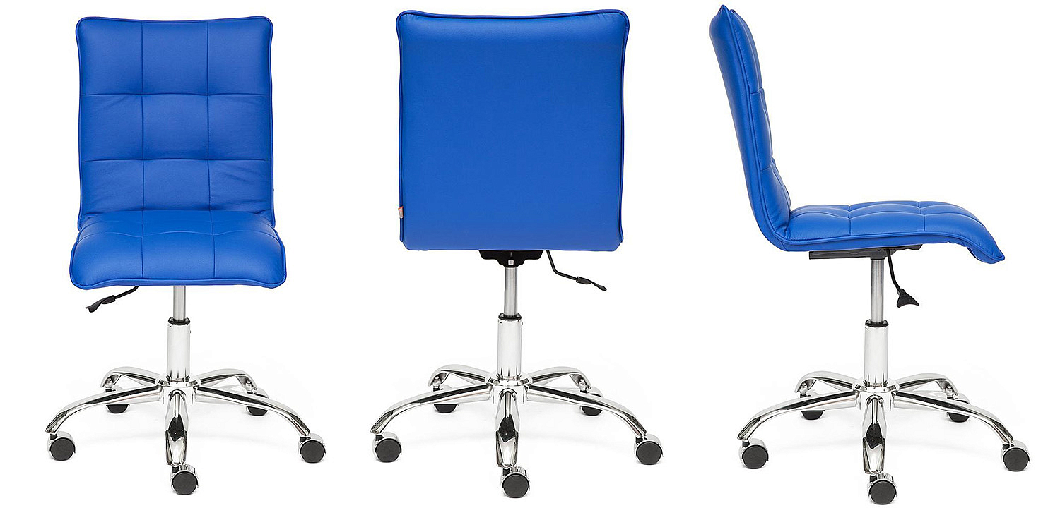 Кресло Deborah eco-leather blue Кресло Deborah eco-leather blue - Loft-Concept в Рязани