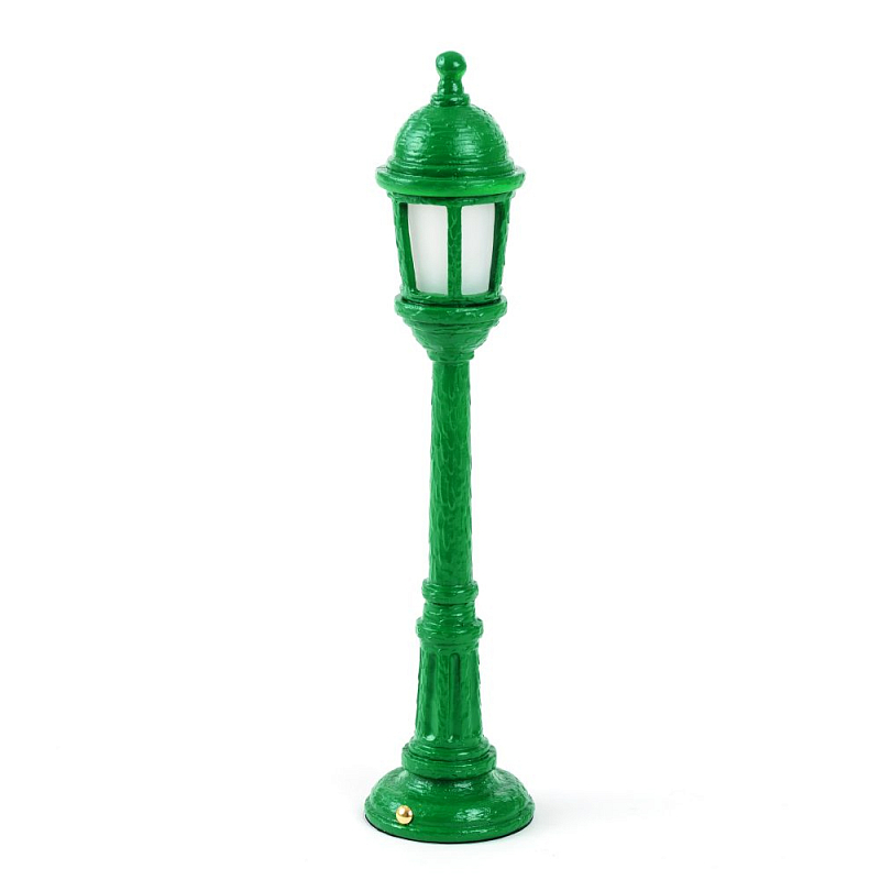 Настольная лампа Seletti Street Lamp Dining Green Зеленый Настольная лампа Seletti Street Lamp Dining Green Зеленый в Рязани | Loft Concept