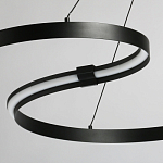 Люстра подвесная светодиодная в виде волнообразной ленты Ribbon Vortex варинант исполнения - 10 | Loft Concept в Рязани