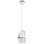 Подвесной светильник из хрусталя Fleuretta Crystal Chrome Hanging Lamp варинант исполнения - 2 | Loft Concept в Рязани