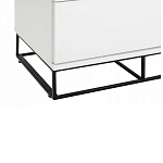 Комод белый с 3-мя ящиками Strict Lines  варинант исполнения - 4 | Loft Concept в Рязани