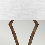 Бра с цилиндрическим тканевым абажуром белого цвета Feiss варинант исполнения - 3 | Loft Concept в Рязани