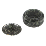 Сахарница из натурального камня Змеевик Stone Sugar Bowls варинант исполнения - 9 | Loft Concept в Рязани