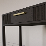 Элегантная Консоль Primo с выдвижным ящиком Темный орех варинант исполнения - 3 | Loft Concept в Рязани