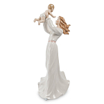 Статуэтка фарфоровая Девушка с ребенком Charming Statuette варинант исполнения - 2 | Loft Concept в Рязани