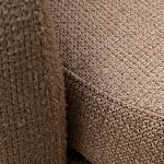 Кресло вращающееся черно-золотая рогожка Julia Armchair Golden Belt варинант исполнения - 3 | Loft Concept в Рязани