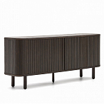 Буфет с 2-мя раздвижными дверками из ясеневого шпона Toinette варинант исполнения - 1 | Loft Concept в Рязани