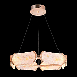 Люстра кольцевая с текстурным природным рисунком IceFlame варинант исполнения - 3 | Loft Concept в Рязани
