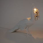 Напольный светильник Seletti Peacock варинант исполнения - 5 | Loft Concept в Рязани